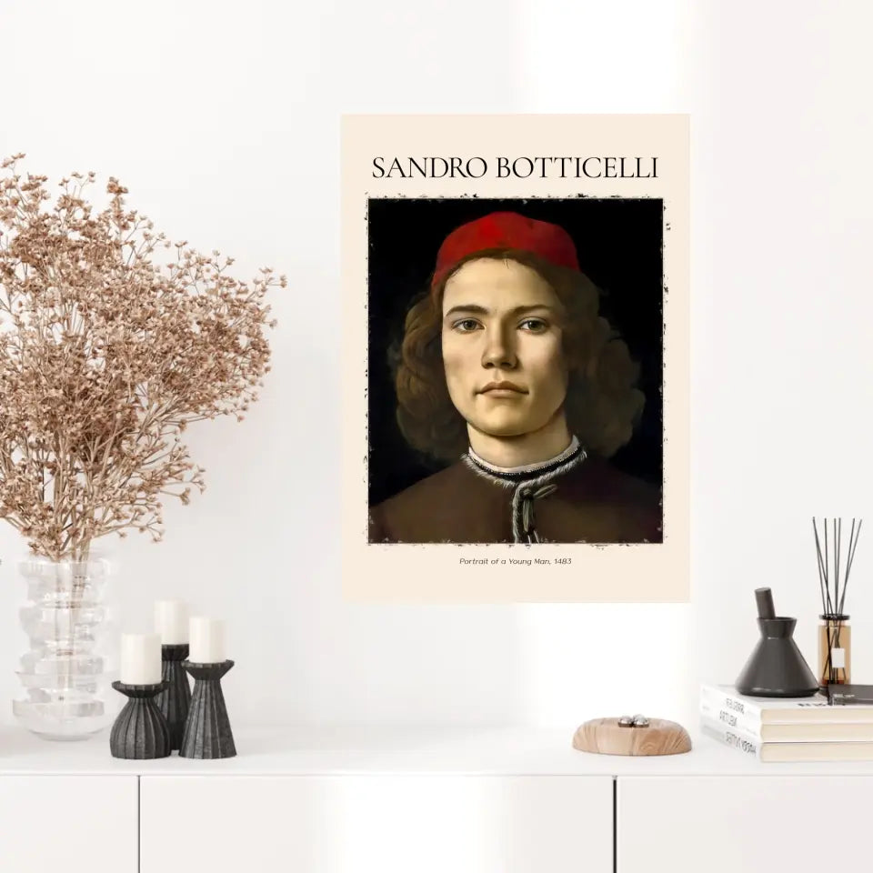 Sandro Botticelli Portrait Of A Young Man