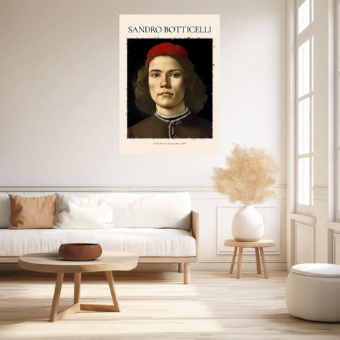 Sandro Botticelli Portrait Of A Young Man