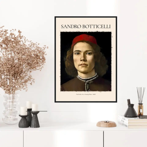 Sandro Botticelli Portrait Of A Young Man
