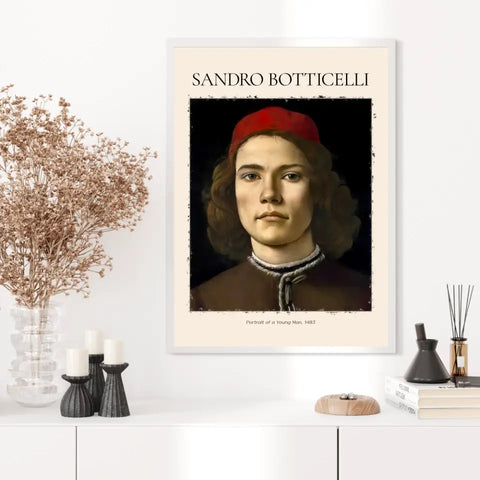 Sandro Botticelli Portrait Of A Young Man