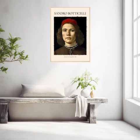 Sandro Botticelli Portrait Of A Young Man