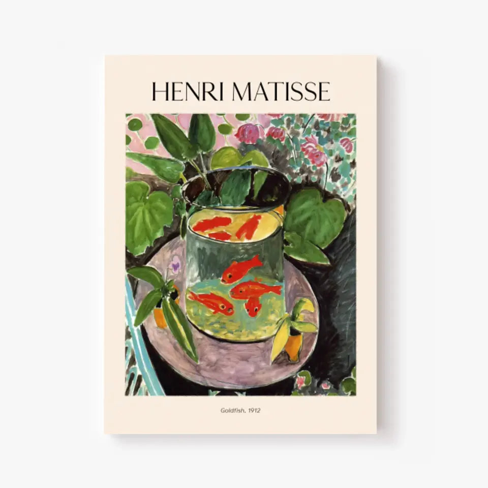 Henri Matisse Goldfish