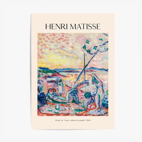 Henri Matisse Study For Luxe Calme Et Volupté