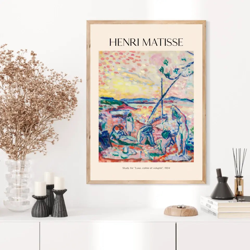 Henri Matisse Study For Luxe Calme Et Volupté