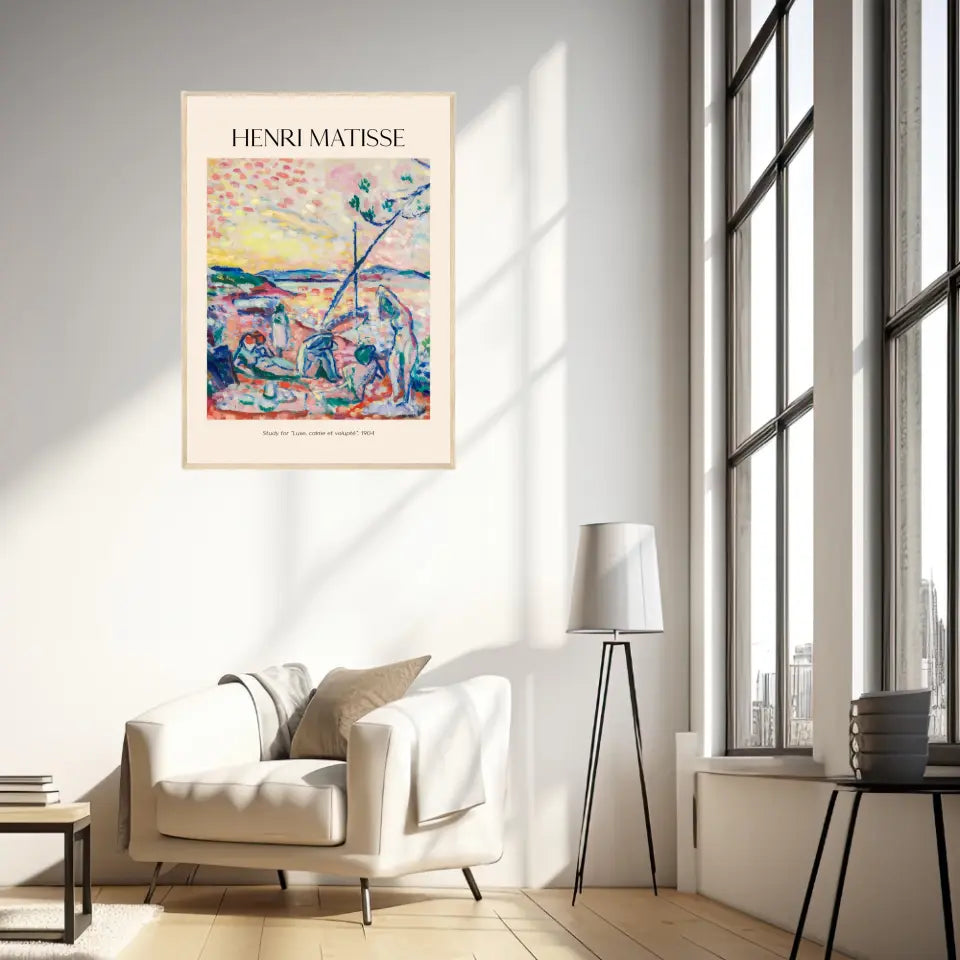 Henri Matisse Study For Luxe Calme Et Volupté