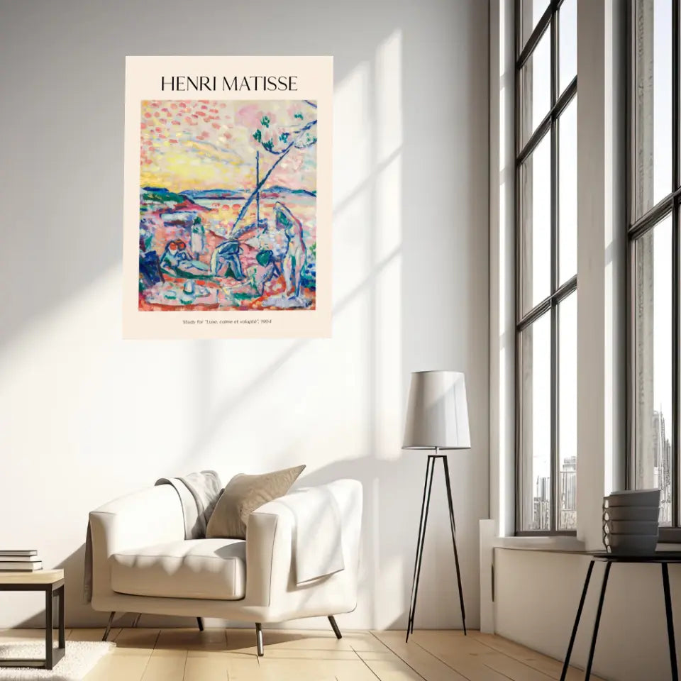 Henri Matisse Study For Luxe Calme Et Volupté