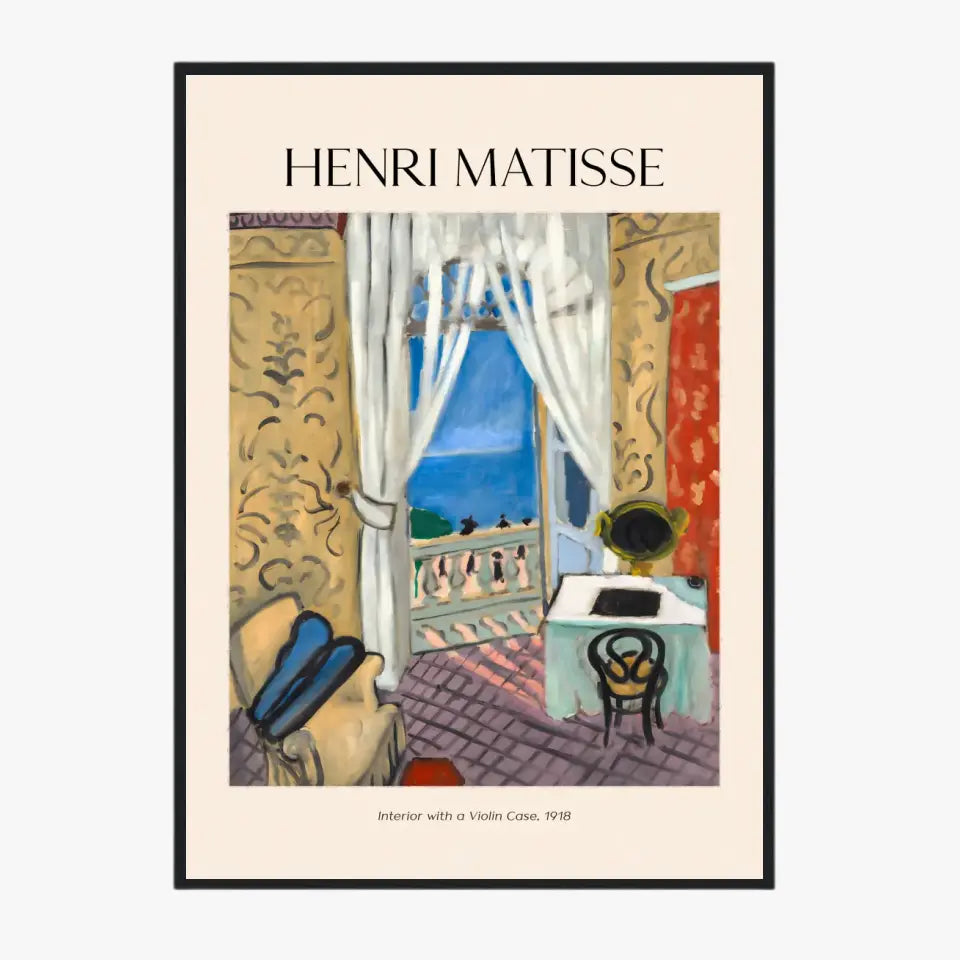Henri Matisse Interior With A Violin Case