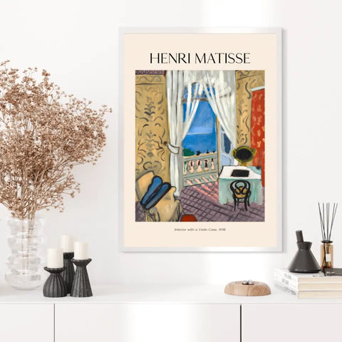 Henri Matisse Interior With A Violin Case