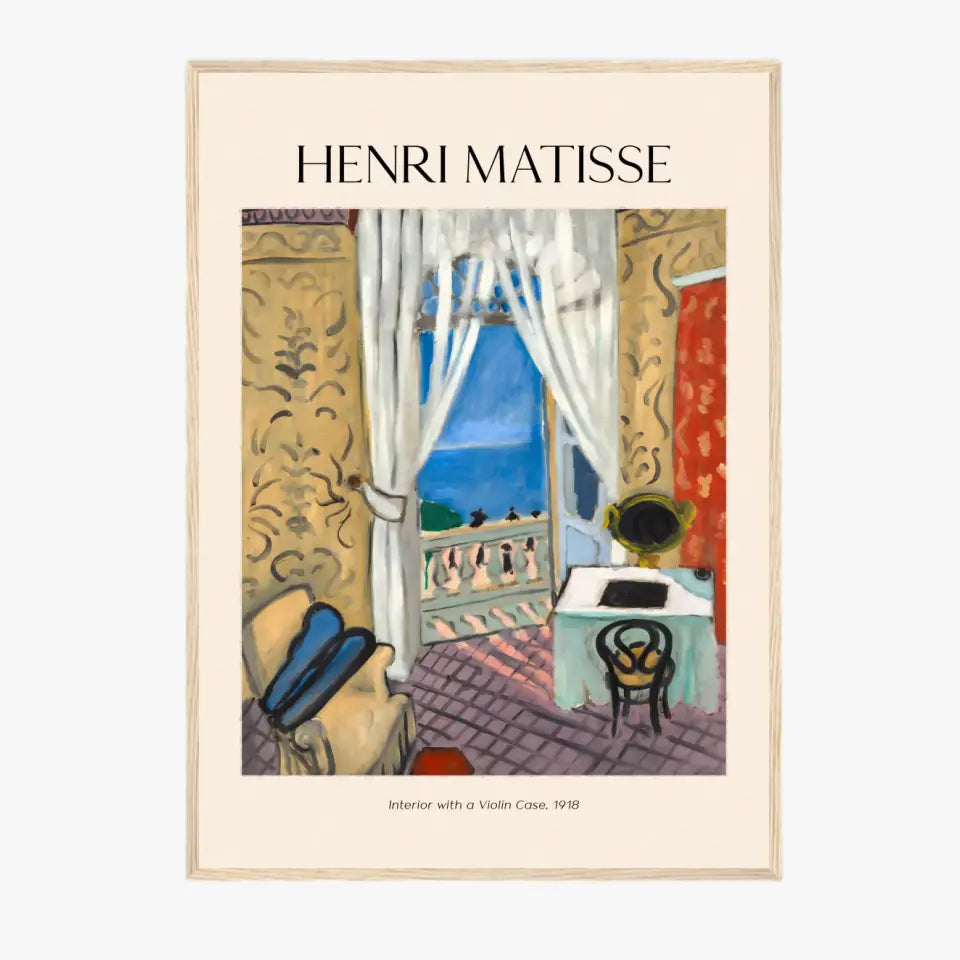 Henri Matisse Interior With A Violin Case