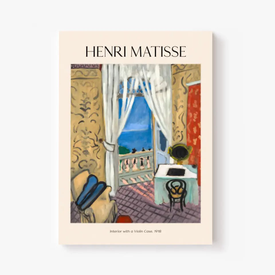 Henri Matisse Interior With A Violin Case