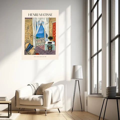 Henri Matisse Interior With A Violin Case