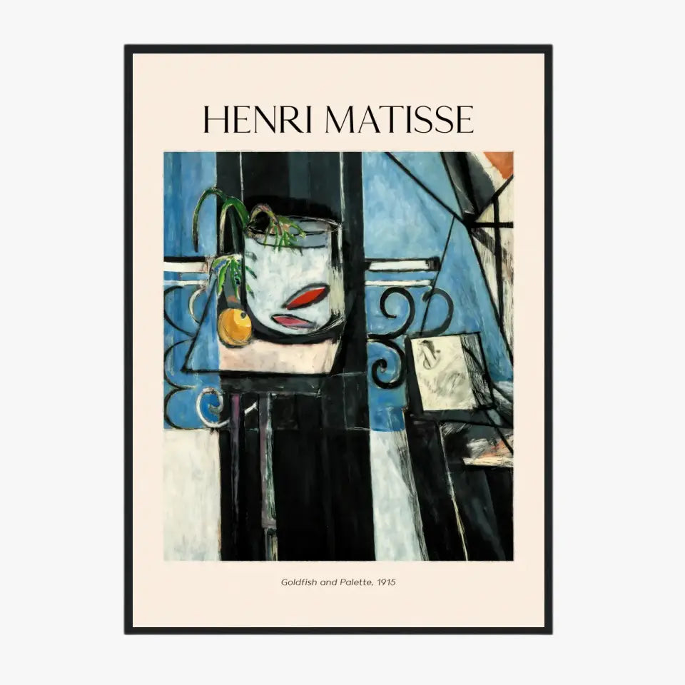 Henri Matisse Goldfish And Palette