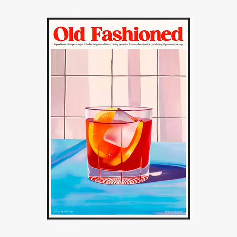 Affiche Et Tableau Cuisine Cocktail Old Fashioned