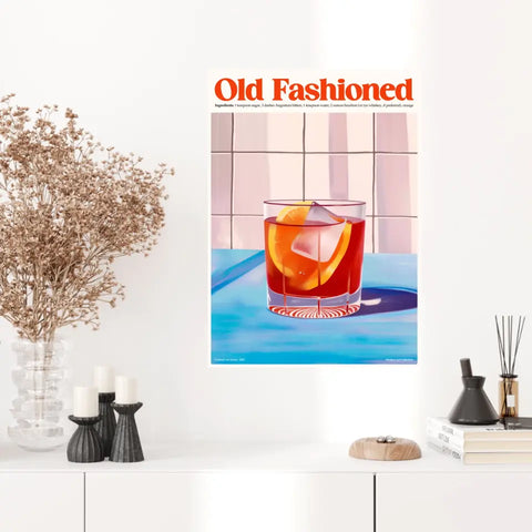 Affiche Et Tableau Cuisine Cocktail Old Fashioned
