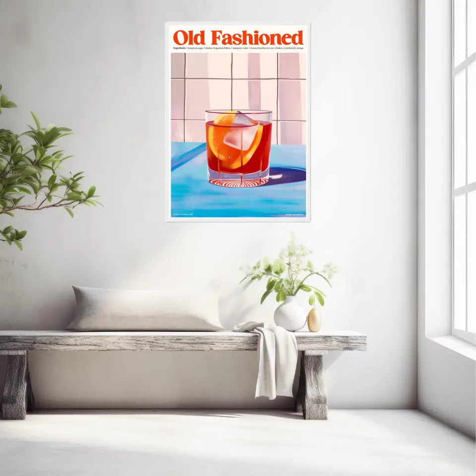 Affiche Et Tableau Cuisine Cocktail Old Fashioned
