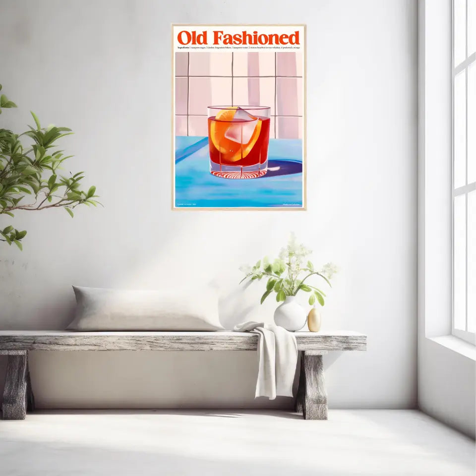 Affiche Et Tableau Cuisine Cocktail Old Fashioned