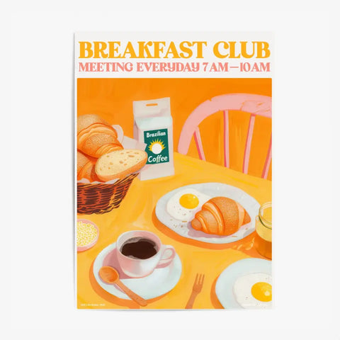 Affiche Et Tableau Cuisine Breakfast Club