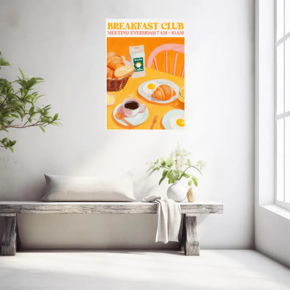 Affiche Et Tableau Cuisine Breakfast Club