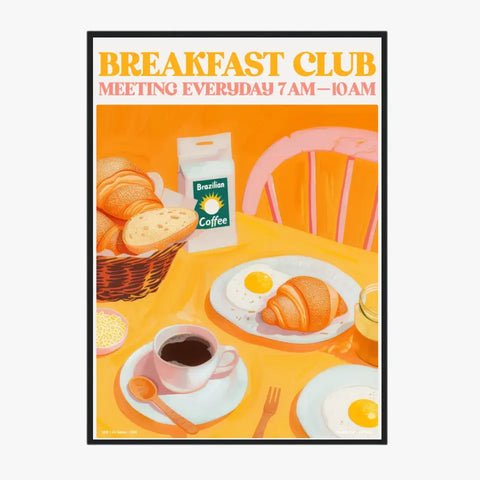 Affiche Et Tableau Cuisine Breakfast Club