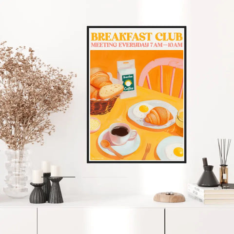 Affiche Et Tableau Cuisine Breakfast Club