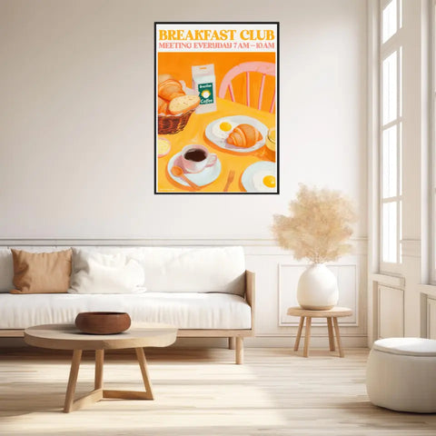 Affiche Et Tableau Cuisine Breakfast Club