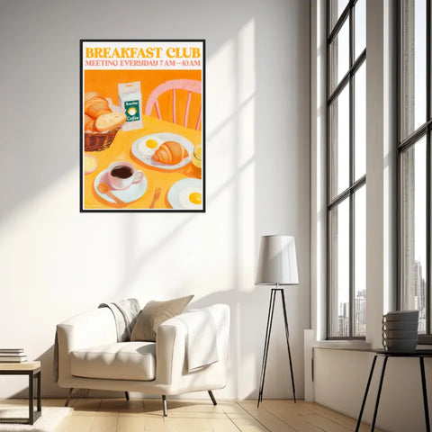Affiche Et Tableau Cuisine Breakfast Club