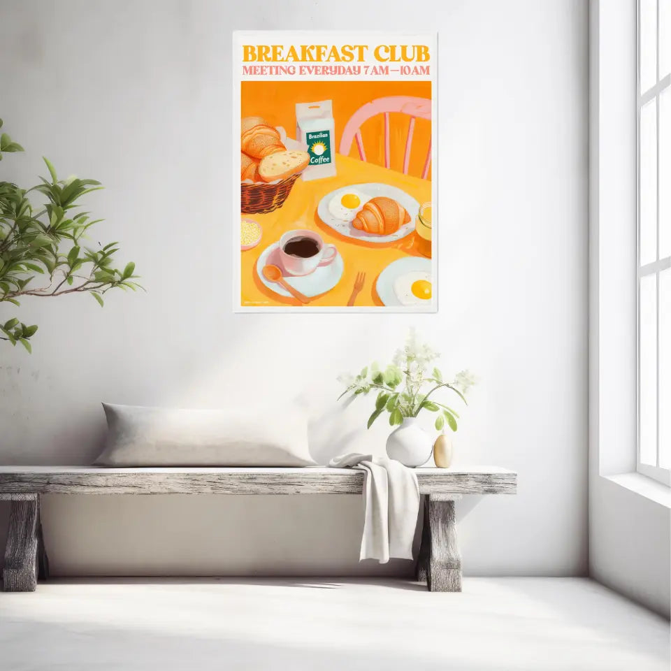 Affiche Et Tableau Cuisine Breakfast Club