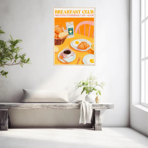 Affiche Et Tableau Cuisine Breakfast Club
