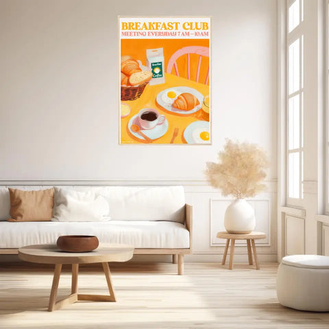 Affiche Et Tableau Cuisine Breakfast Club
