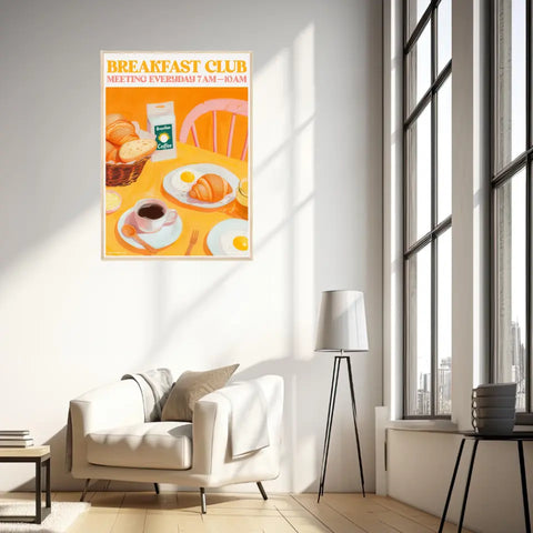 Affiche Et Tableau Cuisine Breakfast Club