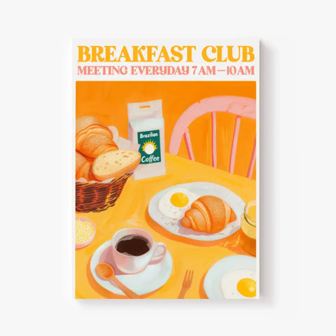 Affiche Et Tableau Cuisine Breakfast Club