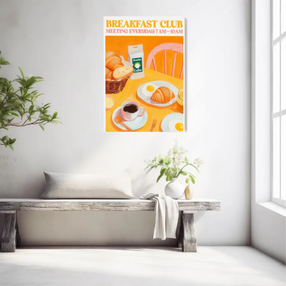 Affiche Et Tableau Cuisine Breakfast Club