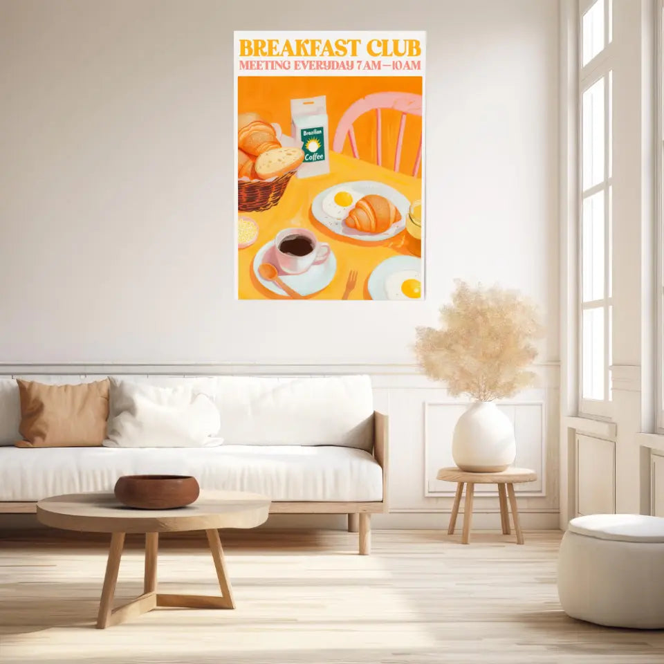 Affiche Et Tableau Cuisine Breakfast Club