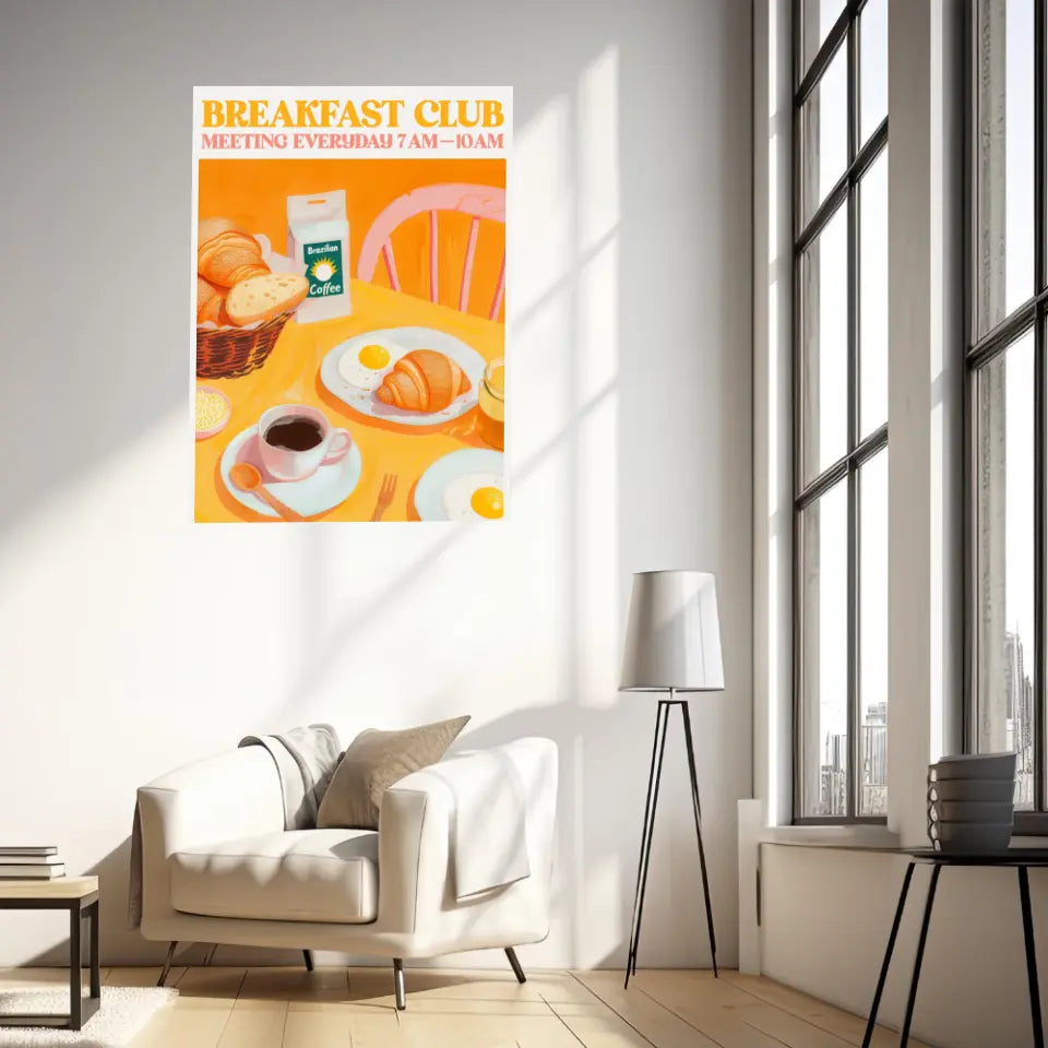 Affiche Et Tableau Cuisine Breakfast Club