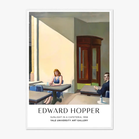 Affiche Et Tableau Edward Hopper Sunlight In A Cafeteria