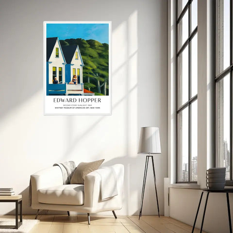 Affiche Et Tableau Edward Hopper Second Story Sunlight