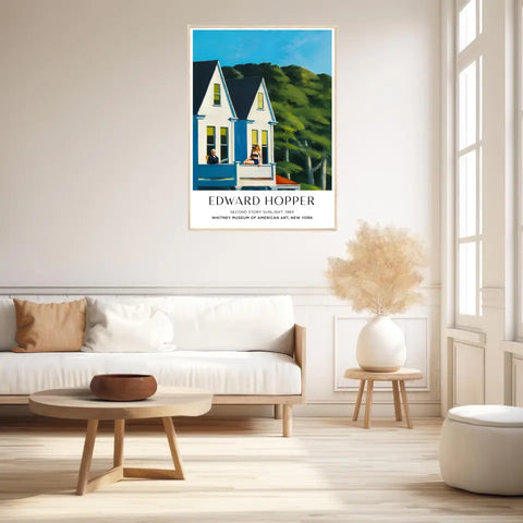 Affiche Et Tableau Edward Hopper Second Story Sunlight
