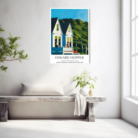 Affiche Et Tableau Edward Hopper Second Story Sunlight