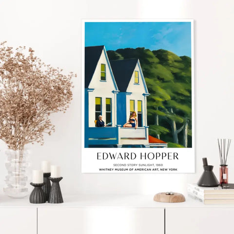 Affiche Et Tableau Edward Hopper Second Story Sunlight
