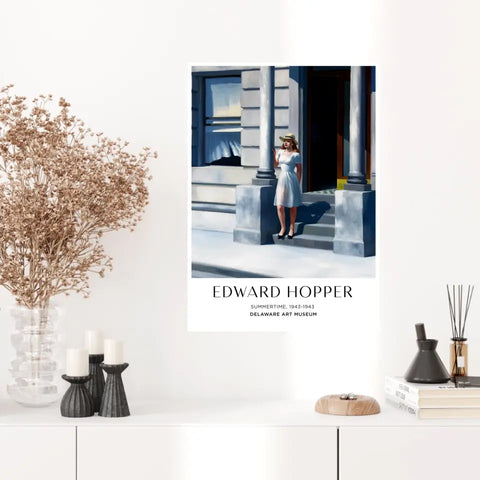 Affiche Et Tableau Edward Hopper Summertime