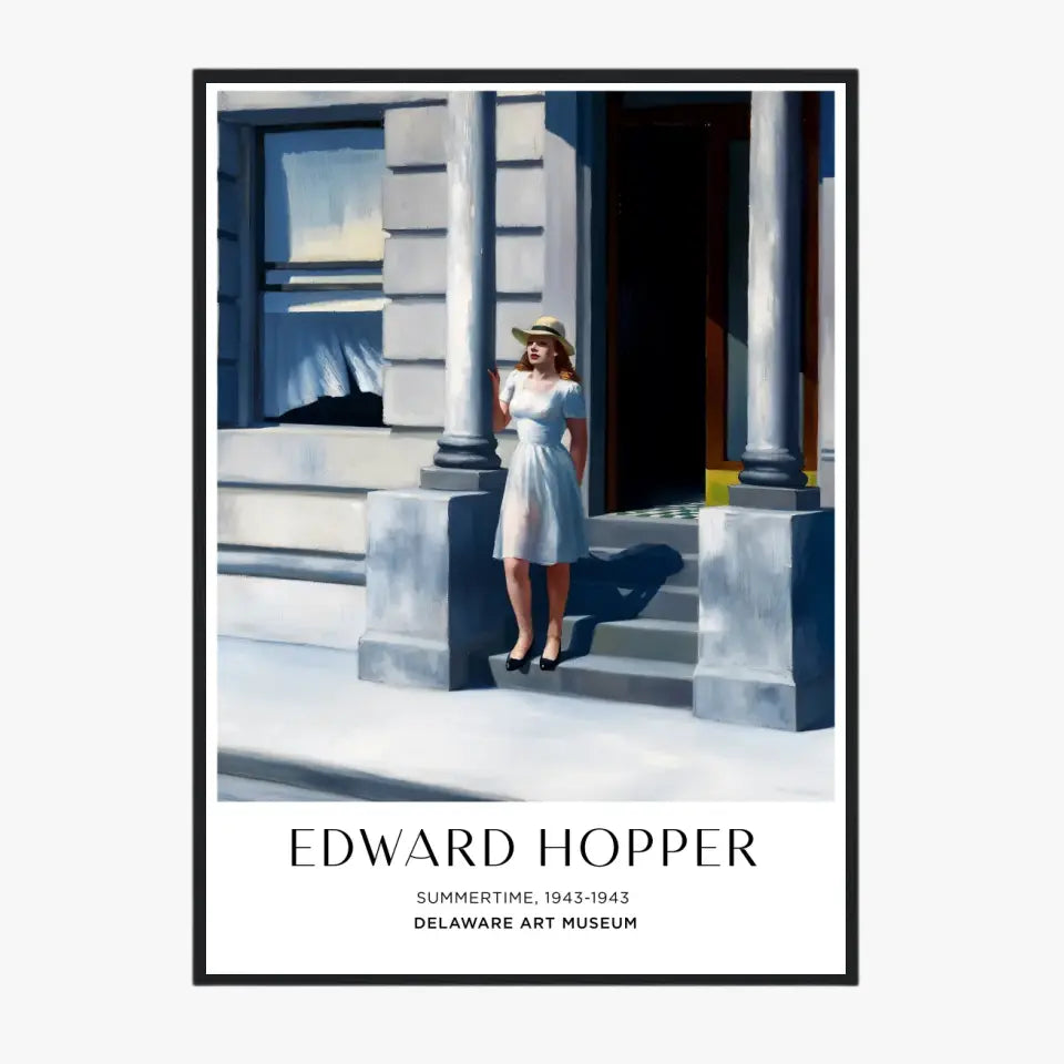 Affiche Et Tableau Edward Hopper Summertime