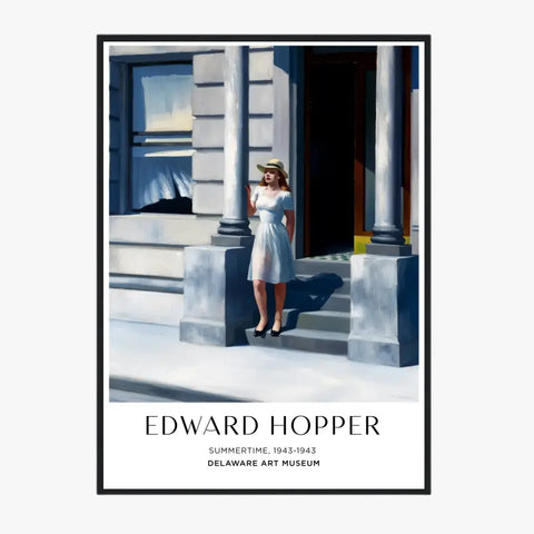 Affiche Et Tableau Edward Hopper Summertime