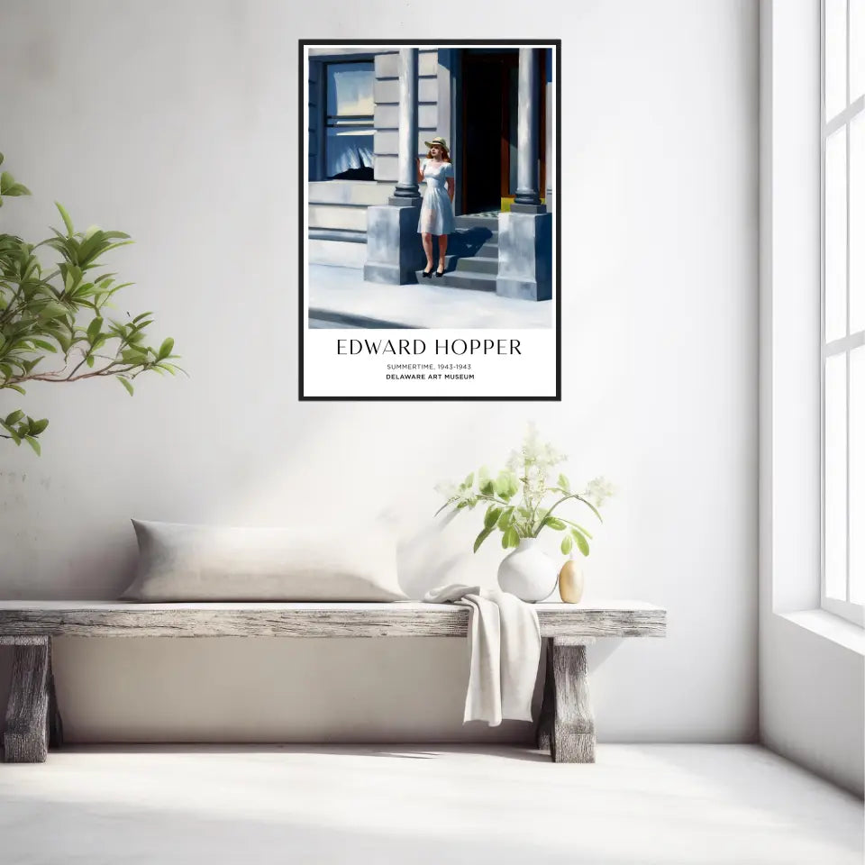 Affiche Et Tableau Edward Hopper Summertime