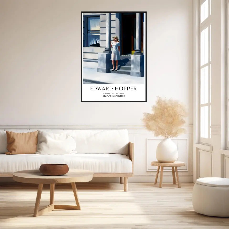 Affiche Et Tableau Edward Hopper Summertime