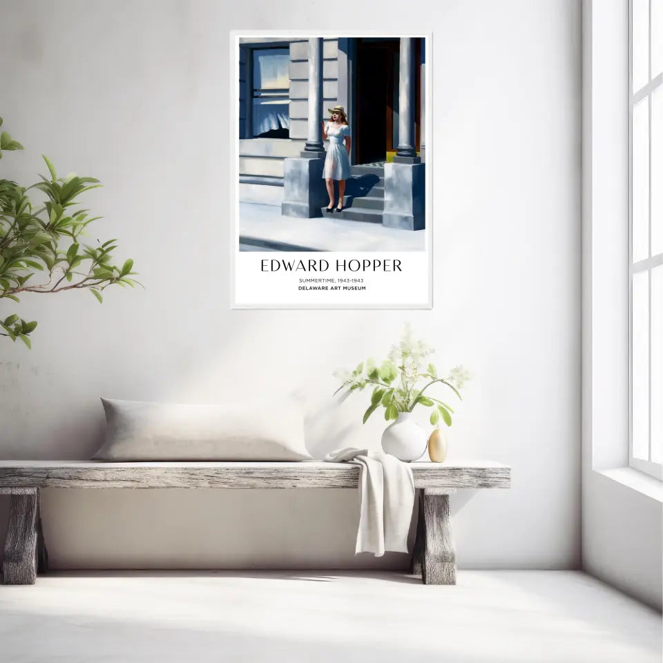 Affiche Et Tableau Edward Hopper Summertime