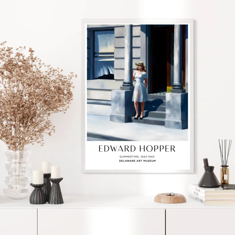 Affiche Et Tableau Edward Hopper Summertime