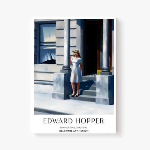 Affiche Et Tableau Edward Hopper Summertime