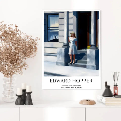 Affiche Et Tableau Edward Hopper Summertime