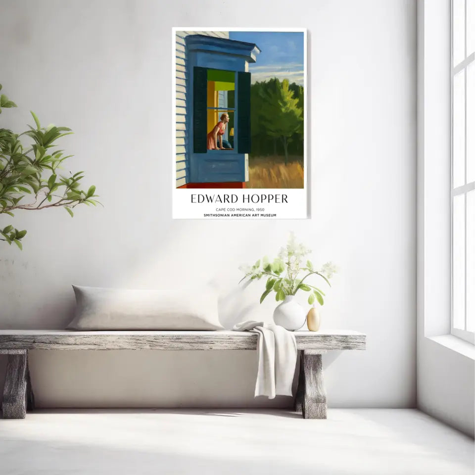 Affiche Et Tableau Edward Hopper Cape Cod Morning
