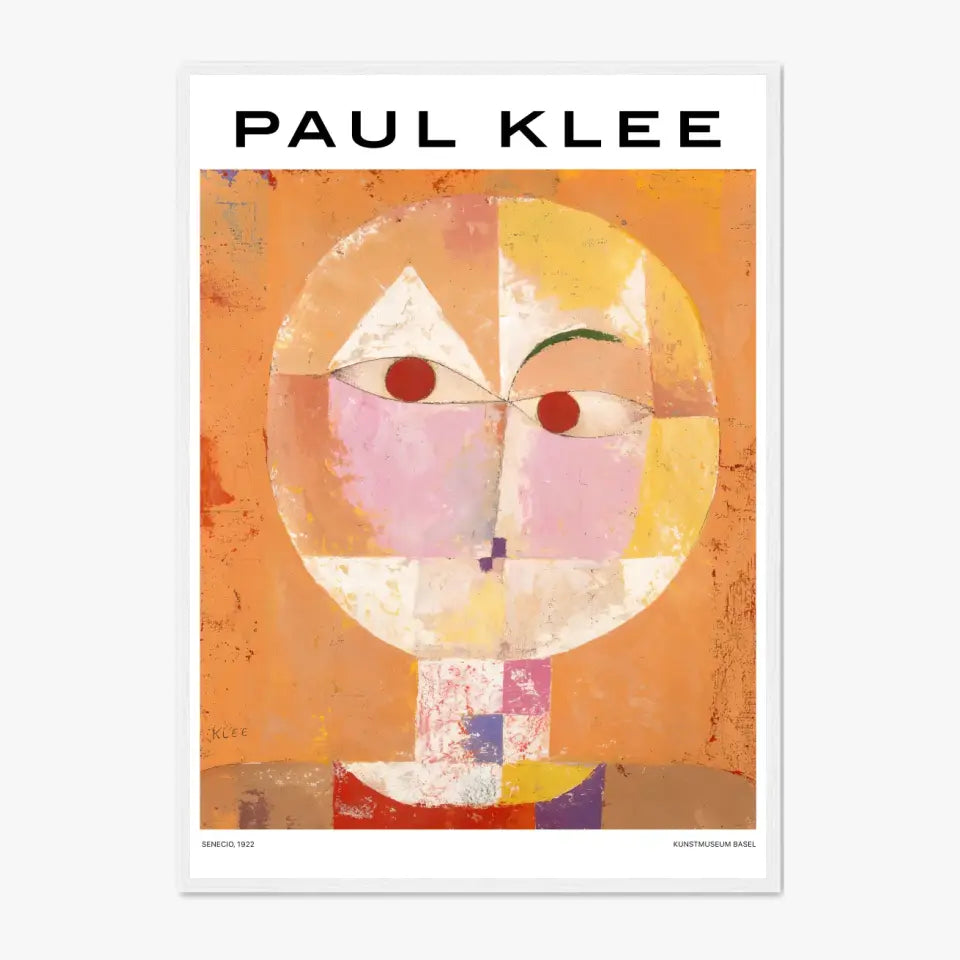 Affiche Et Tableau Paul Klee Senecio